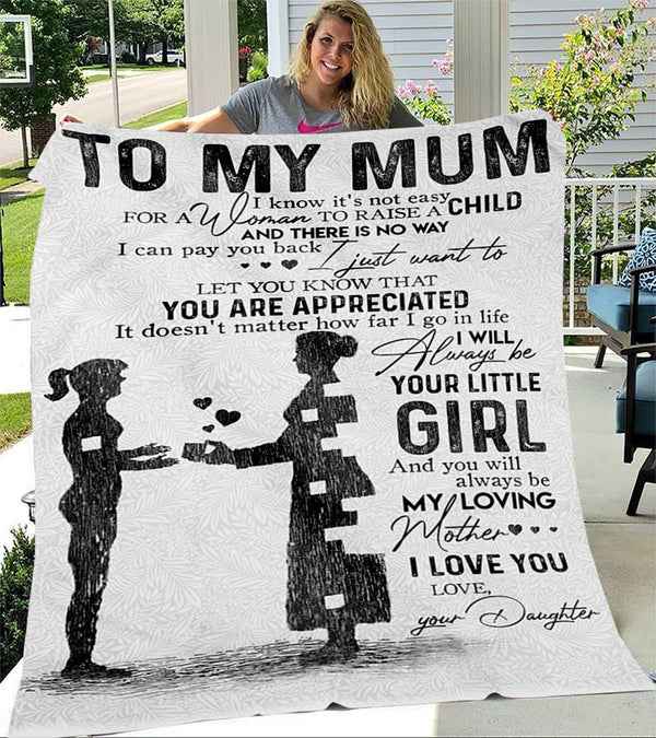 To My Mum You Are Appreciated - Gift For Mom For Mother's Day, Best Idea For Home Decor For Family - Matte Canvas Premium Wall Art Canvas